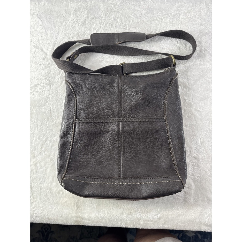 THE SAK - Lucia Leather Crossbody Shoulder Handbag  Brown